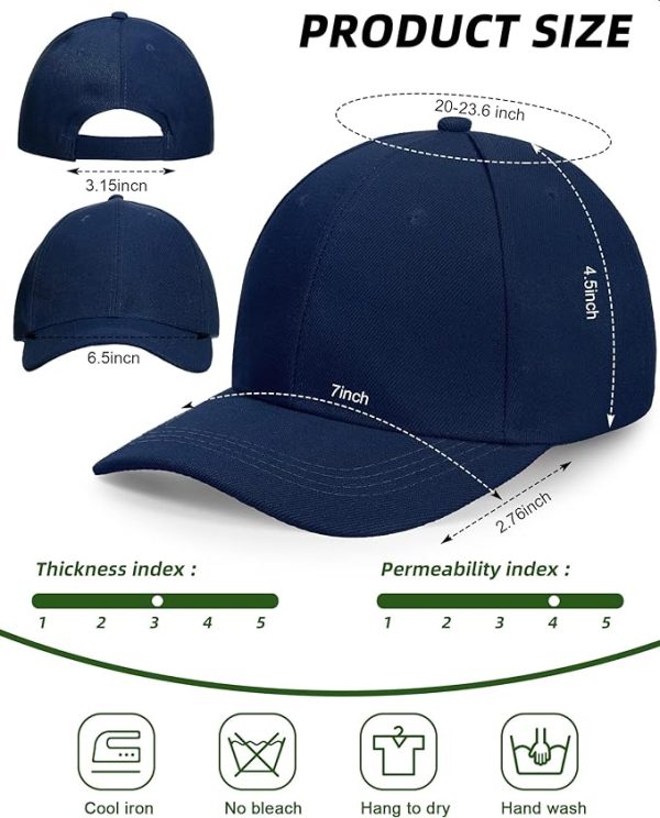 Baseball Cap Adjustable Back Strap - Image 4